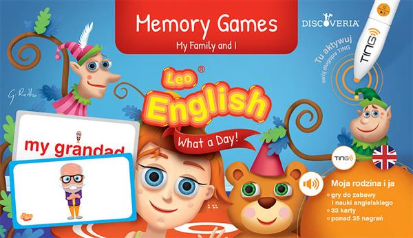 MEMORY GAMES. MY FAMILY AND I. TING. LEO ENGLISH