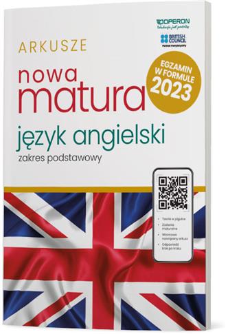 Nowa matura 2023. Język angielski. Arkusze. Zakres