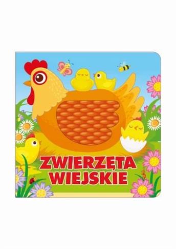 Zwierzęta wiejskie. Książka sensoryczna