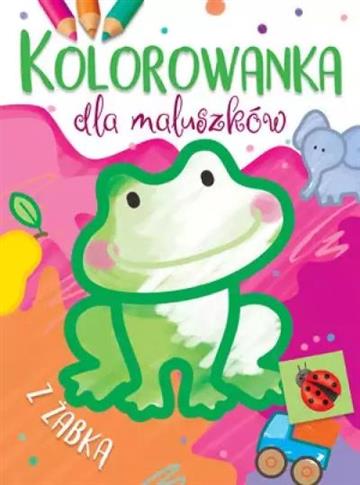 KOLOROWANKA DLA MALUSZKÓW Z ŻABKĄ