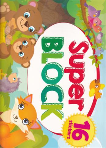 Super block 16 stickers