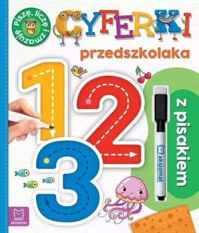 Cyferki przedszkolaka z pisakiem Piszę, liczę i zm