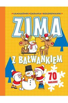 ZIMA Z BAŁWANKIEM. ŁAMIGŁÓWKI, ZADANIA, KOLOROWANK