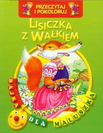 Lisiczka z wałkiem. Przeczytaj i pokoloruj
