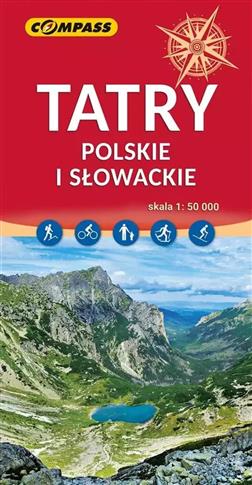 Mapa - Tatry Polskie i Słowackie 1:50 000