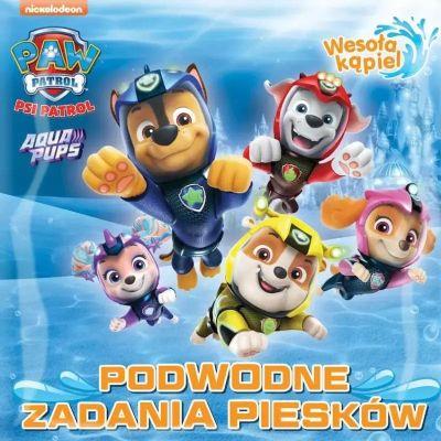 Podwodne zadania piesków. Psi Patrol. Wesoła kąpie