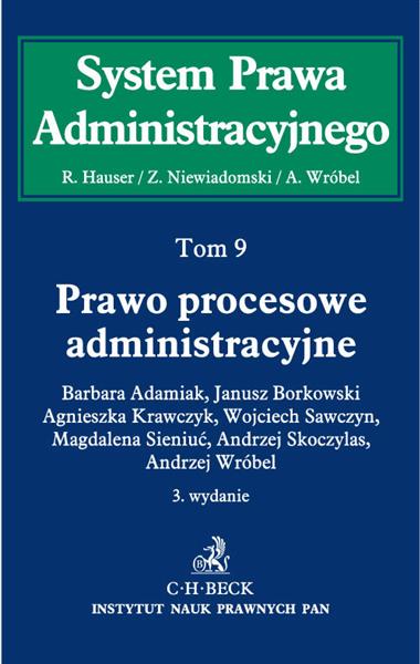 PRAWO PROCESOWE ADMINISTRACYJNE SYSTEM PRAWA ADMIN