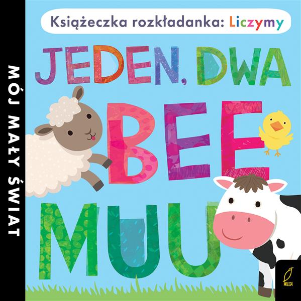 KSIĄŻKA ROZKŁADANKA. JEDEN, DWA, BEE, MU