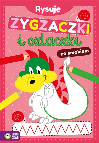 RYSUJE ZYGZACZKI I SZLACZKI ZE SMOKIEM