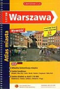 WARSZAWA. ATLAS MIASTA 1:17 500