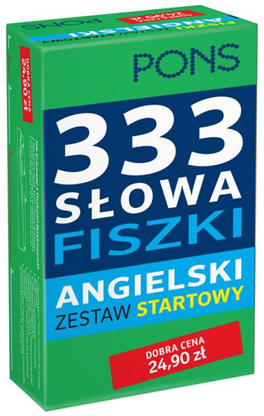 333 SŁOWA. FISZKI. ANGIELSKI. ZESTAW STARTOWY