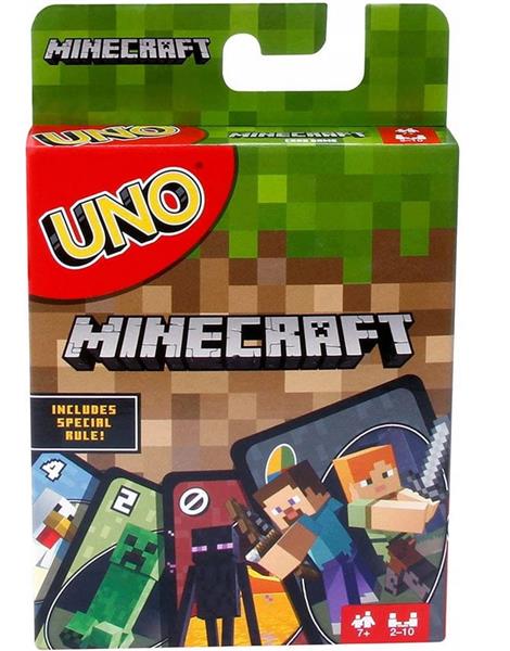 MATTEL GRA UNO MINECRAFT FDP61