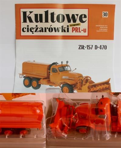 ZIŁ-157 D-470 Pług KCP nr 30 1/43