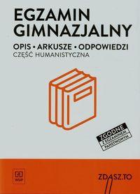 EGZAMIN GIMNAZJALNY. CZĘŚĆ HUMANISTYCZNA