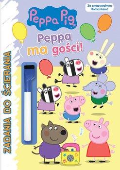 PEPPA PIG. ZADANIA DO ŚCIERANIA. PEPPA MA GOŚCI!