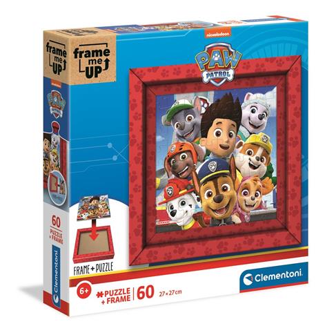 PUZZLE 60 EL. FRAME ME UP. PSI PATROL CLEMENTONI