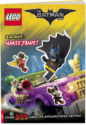 LEGO THE BATMAN MOVIE ZADANIE NAKLEJANIE