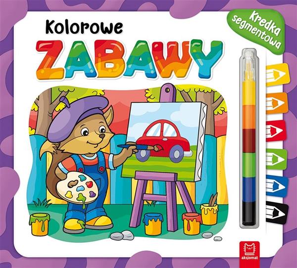 KOLOROWE ZABAWY. KREDKA SEGMENTOWA