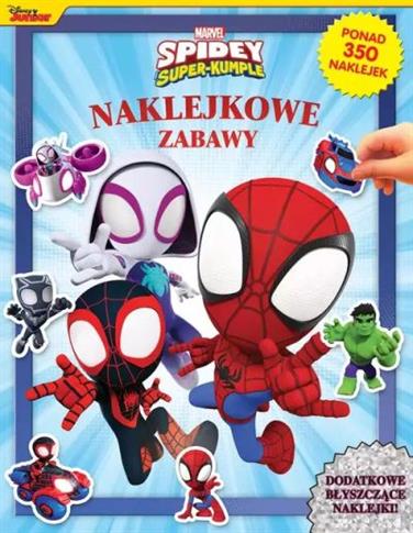 NAKLEJKOWE ZABAWY. MARVEL SPIDEY I SUPERKUMPLE