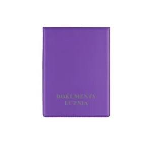 BIURFOL OKŁADKA NA DOKUMENTY UCZNIA PIONOWA VIOLET