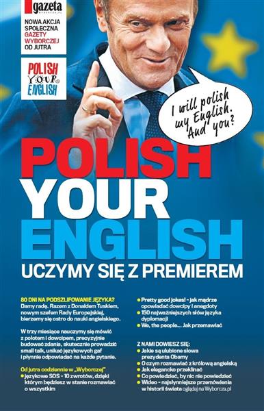 POLISH YOUR ENGLISH. UCZYMY SIĘ Z PREMIEREM