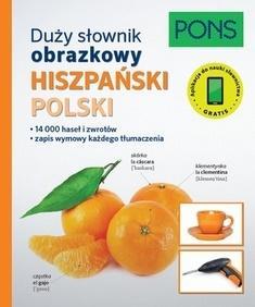 DUŻY SŁOWNIK OBRAZKOWY HISZPAŃSKI PONS