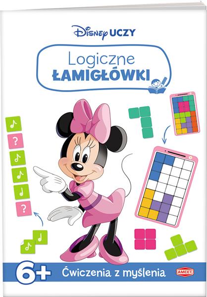 DISNEY UCZY. MINNIE. LOGICZNE ŁAMIGŁÓWKI