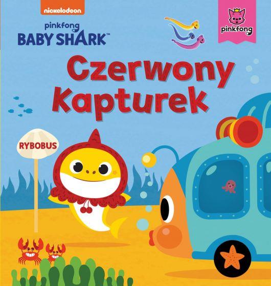 BABY SHARK. CZERWONY KAPTUREK