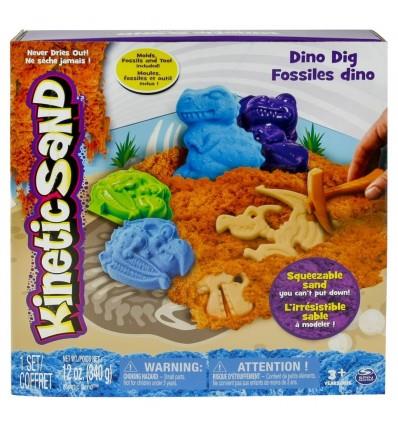 KINETIC SAND ZESTAW DINO DIG