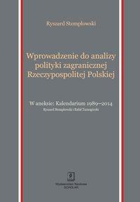 WPROWADZENIE DO ANALIZY POLITYKI ZAGRANICZNEJ ...