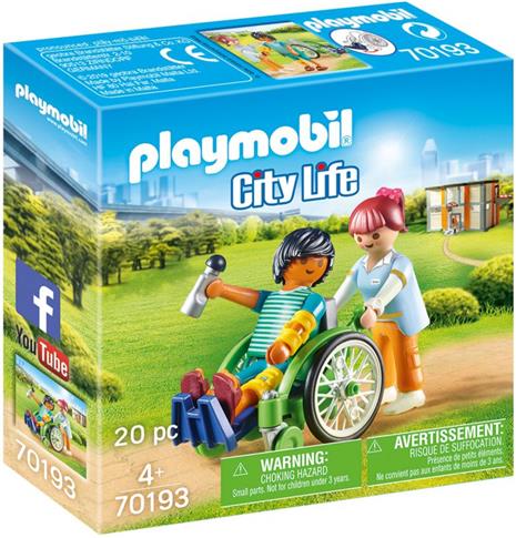 PLAYMOBIL, Pacjent na wózku inwalidzkim