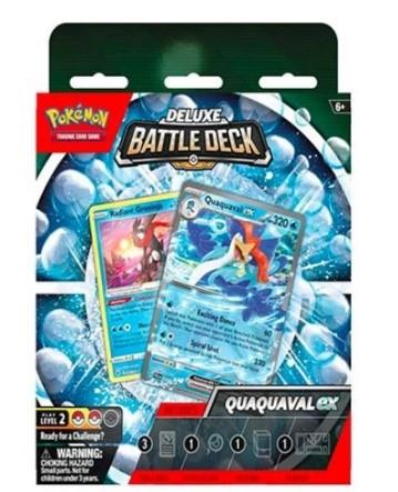 Pokemon TCG Karty Deluxe Battle Deck Quaquaval ex