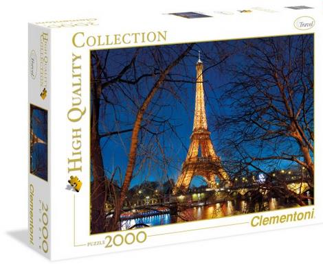 PUZZLE 2000 EL. HQ PARIS 32554 CLEMENTONI