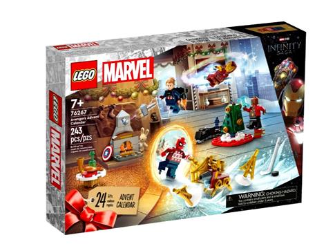 LEGO, klocki, Avengers – kalendarz adwentowy