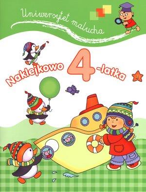 NAKLEJKOWO 4-LATKA. UNIWERSYTET MALUCHA