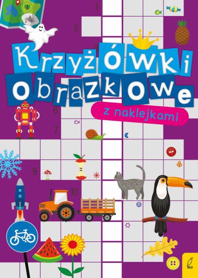 KRZYŻÓWKI OBRAZKOWE Z NAKLEJKAMI