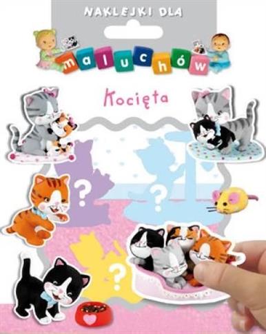 Naklejki dla maluchów. Kocięta