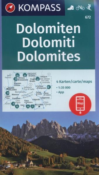 DOLOMITEN 1:35 000