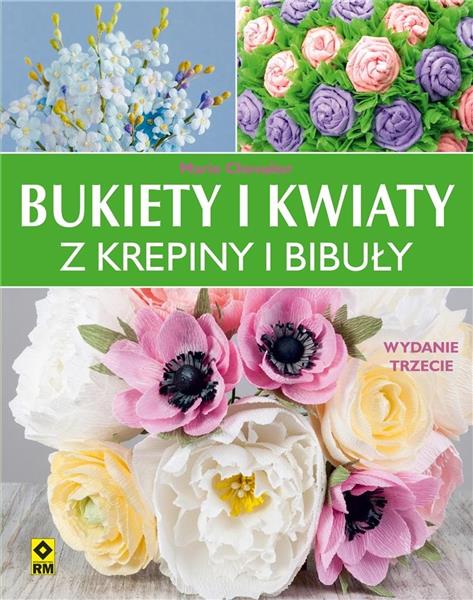 BUKIETY I KWIATY Z KREPINY I BIBUŁY W.3