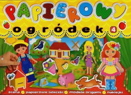Papierowy ogródek 4 scena, papierowe laleczki...