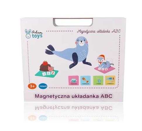 Układanka Magnetyczna Abc Z Literkami I Obrazkami