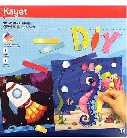 ZESTAW KREATYWNY, WYKLEJANKI DIY