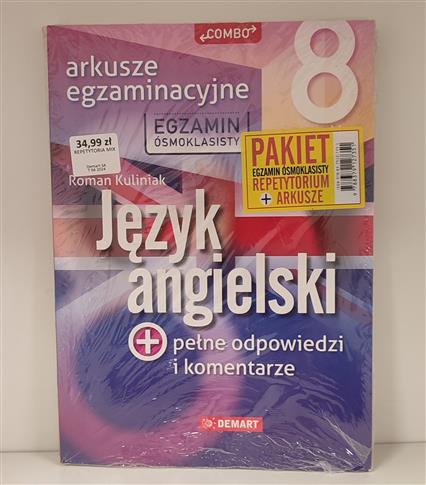 PAKIET REPETYTORIUM PLUS ARKUSZE ÓSMOKLASISTY