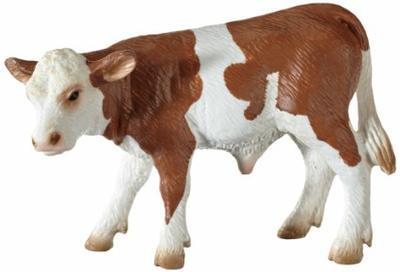 SCHLEICH: FARM LIFE: CIELĘ RASY FLECKVIEH FIGURKA