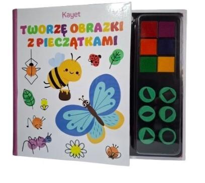 KSIĄŻECZKA ZE STEMPELKAMI Kayet Tworzę Obrazki Pie