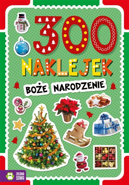 300 NAKLEJEK. BOŻE NARODZENIE