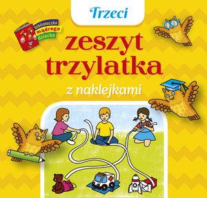 TRZECI ZESZYT TRZYLATKA Z NAKLEJKAMI. BIBLIOTECZKA