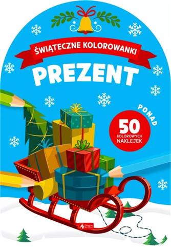 Prezent. Świąteczne kolorowanki