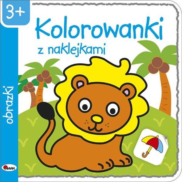 KOLOROWANKI Z NAKLEJKAMI OBRAZKI