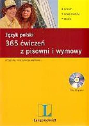 Język polski. 365 ćwiczeń z pisowni i wymowy + CD